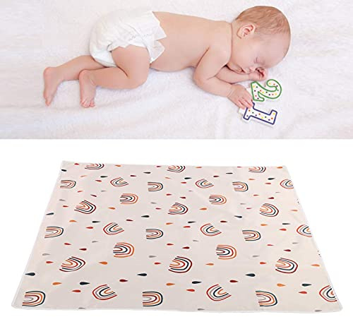 Baby Dining Stuhlmatte, waschbare Bodenschutzmatte wasserdichte Baby Splat Bodenmatte f¨¹r unter Hochstuhl Bodenschutz f¨¹r unter Hochstuhl(110 * 110CM)