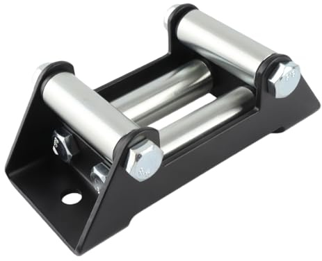 Passacavo per Cavo per Verricello, Passacavo Universale Affiancato per Carichi Pesanti 125 Mm/5 Pollici Diametro Foro 6,3 X 2,8 X 2,4 Pollici