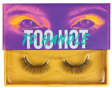 Magnetic Eyelashes with 12 Magnets – Premium Faux Mink Lashes | Reusable 50x | Universal Fit | Vegan & Cruelty-Free | Natural Look – 1 Pair (Too Charming)