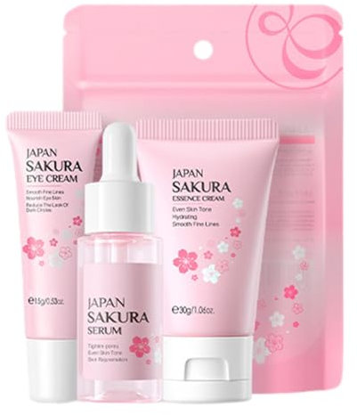 Set per la cura della pelle, set e kit per la cura della pelle Sakuraa, set regalo di bellezza da donna, kit idratante per il viso, set regalo per ragazze adolescenti per Natale, San e