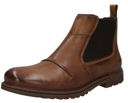 bugatti Herren Schlupfstiefel, Männer Stiefel Kaltfutter