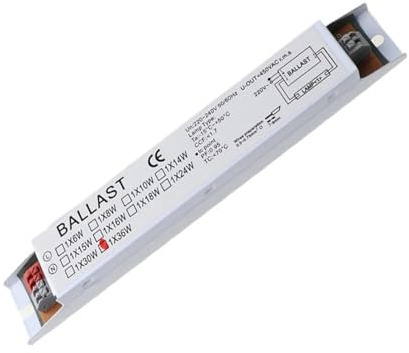 Ballast électronique domestique, Ballast électronique instantané for lampe fluorescente T8 36 W, universel, facile à utiliser