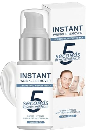 Crème Anti-Rides 5 Secondes,Crème Anti-Rides Instantanée,Wrinkle Power,Creme Liftante Anti Ridés Instantané,Combleur De Ridés Immediat,Filling Effet Immédiat,Creme Hydratante Visage Homme Femme (1)