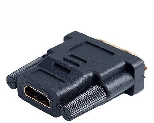 Onogal - 2305 Adaptador HDMI hembra a DVI (24+1) pines macho, dorado