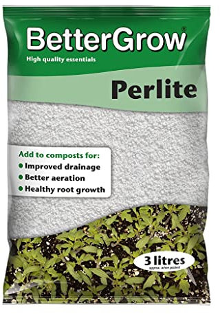 Growth Technology Ltd MDBGP3 BetterGrow Perlite Soil Additive, 3L Bag