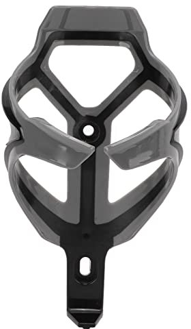 Fahrradflaschenhalter, Glasfaser-Rennrad-Wasserflaschenhalterung, Fahrrad-Wasserflaschenständer, Becherhalter für 6,8 cm/2,7 Zoll große Fahrradflaschen (Grau)
