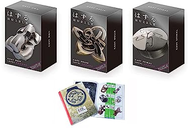 Cast Huzzle Puzzle Set No.5 Helix,Spiral,H&H- SG 5 + Cast Huzzle Produktflyer -No.5
