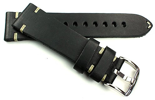 Sulla RIOS 1931 Herren Leder Uhrenarmband Vintage 22mm