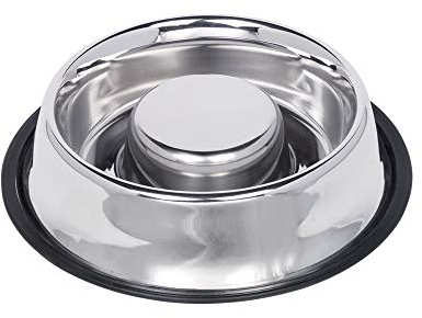 Nobby anti-sling-rostfri skål, halkfri 1,35 liter, 30 cm