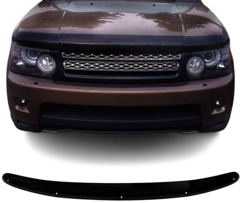 OMAC Motorhaube Deflektor Insekten kompatibel mit Land Rover Range Rover Sport 2009-2013 Dunkel
