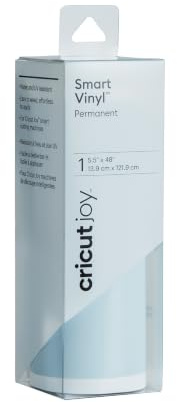 Cricut 2007118 Joy Smart Vinyl - Permanente - 14 x 121.9 cm Película adhesiva - Azul Polvo