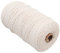 JZK Cuerda de macramé de algodón de 100 m, 4 mm, cuerda de macramé, cuerda de algodón gruesa para atrapasueños, colgar en la pared, perchas de plantas, envoltura de regalos y decoraciones de boda
