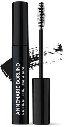 ANNEMARIE BÖRLIND AUGEN EFFECTIVE NATURAL BEAUTY Natural Curl Mascara Black (9,5 ml) - Für einen Natürlichen Wimpernschwung, Verleiht Dichte und Volumen, Aus Natürlichen Inhaltsstoffen, Vegan