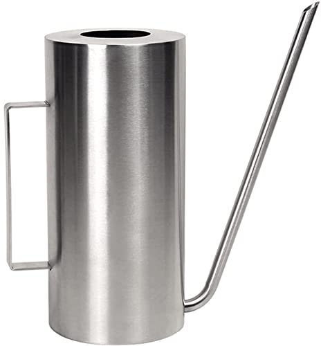 OLOTU Sprinklerdose 50 oz Edelstahl Wasserdosen Sukkulenten Eingemachte Sprühflasche Wasserkocher Gewächshaus Gartenwerkzeug Rasen Langer Mund