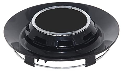 NinWelly jfqm 146 MM 1 STÜCK Radnabenabdeckung Kappe Mit Logo BC383 BC-383 (Gemeinsam Mit BC455 C-1258 C-1258-LA5B Und TY006 Passend for Mercedes-Benz(Bright Black)