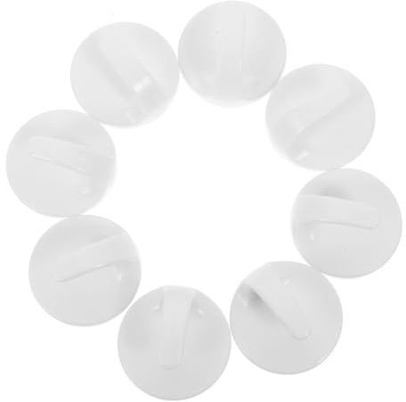 LIFKOME 8Er Set Magnethaken Zum Aufhängen Für Kühlschrank Metallflächen Waschmaschinen Und Grills Magnetische Haken Für Handtücher Schlüssel Und Kleidung 1.69X1.69X0.98In