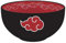 Abysse Corp Akatsuki Bol à céréales en céramique avec logo nuage Noir 600 ml