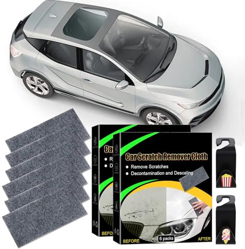 Breathe Green Nano Sparkle Cloth,Nano Sparkle Tuch Auto Kratzer Original, Nano Magic Tuch für Auto Kratzer Entfernen Reparatur,Nanosparkle Cloth (2 box/12 stucks)