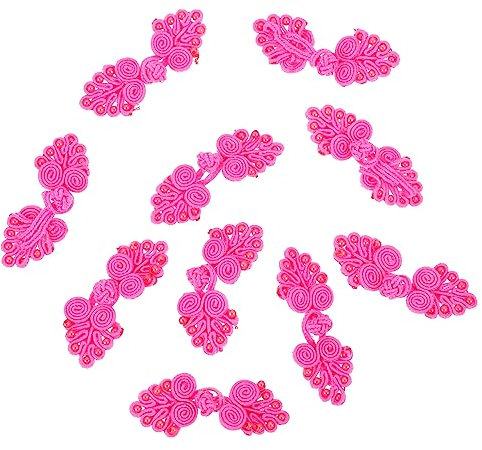 SEWOART 10stücke Chinesische Knotenknöpfe Dekorative Handgefertigte Knöpfe Für Kleidung Cheongsam-anzug Nähverschlussknöpfe Aus Hochwertigem Material