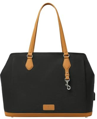 Nordace Siena Pro Tote Plus – geräumige Laptop-Arbeitstasche für Alltag und Reisen, Schwarz