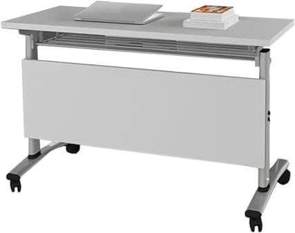 Konferenztisch Groß 3.9 Ft Tragbarer Zusammenstellbarer Besprechungstisch Moderne Mobiler Büro-Schulungstisch Mit Rädern, Schreibtisch Computertisch Schreibtisc Für Klassenzimmer