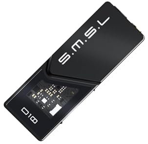 SMSL D10 USB C to AUX Kopfhörerverstärker 2 x CS43131 Chip Dongle Headphone Amp 3,5mm & 4,4mm Ausgänge DSD256 32Bit/384kHz High Resolution DAC Verstärker für Kopfhörer Telefon PC Laptop iPad (Schwarz)