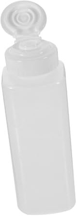 ULTECHNOVO Botella De Compresión a Prueba De Fugas 200ml Para Aceite y Condimentos Dispensador De Plástico Flexible Control Preciso De Cantidad Adecuado Para Cocina y Ensaladas Botella Multiusos
