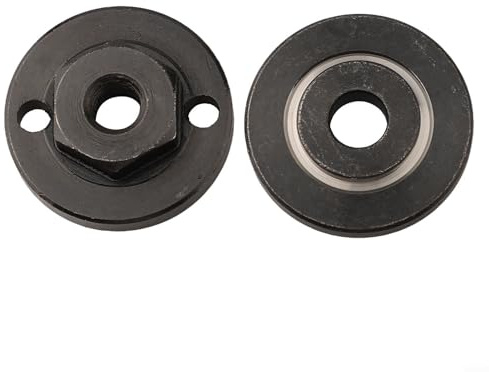 Angle Grinder Outer Flange Nut Set Hexagon M10 With Press Plate For 100mm Grinder Compatible With 20mm 22mm 22.2mm Inner Blade Metal Workshop Tool Accessories (M10+22mm)