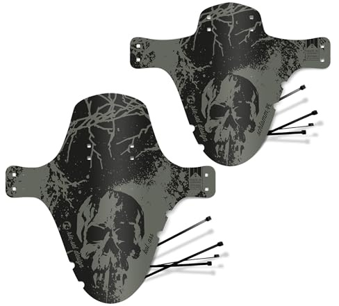 Riesel Design - MTB Schutzblech Set (2er Set mit Schlamm:PE + Kol:OSS) | ultraleichter Spritzschutz, Kotflügel & Schmutzfänger am Fahrrad – für 20–29 Zoll, Downhill, Enduro, XC & E-Bike geeignet