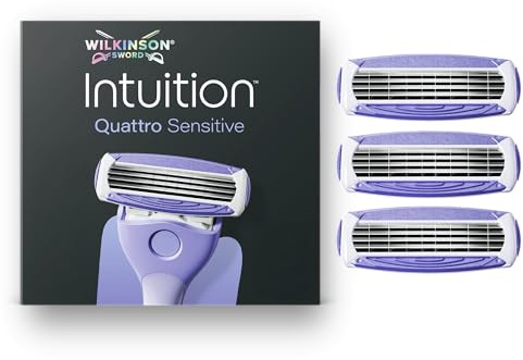 Wilkinson Sword Intuition Quattro Sensitive, 3 Ersatzklingen