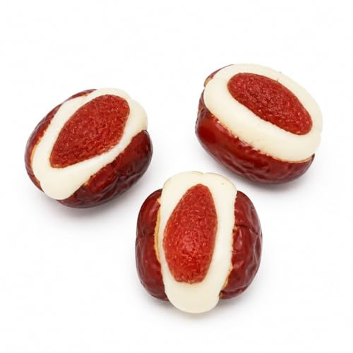 250 G De Azufaifa De Hojaldre De Fresa: Refrigerio De Sabor Equilibrado Y Envuelto Individualmente For Llevar(1bag)