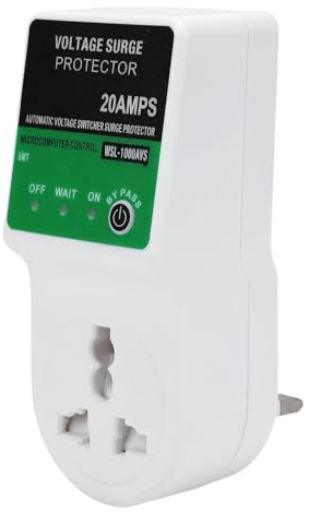 Zerodis Voltage Protector 20A Over Under Outlet (UK Plug)