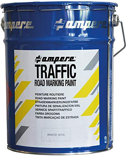 Ampere | Straßenmarkierungsfarbe | 5 kg Eimer, weiß