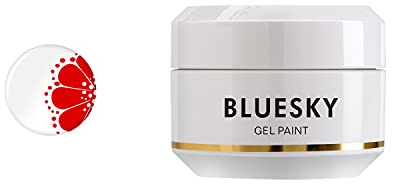 Bluesky Gel Polish, Red Gel Paint Nail Art, DK03, 8 ml (Requires Curing Under UV/LED Lamp)