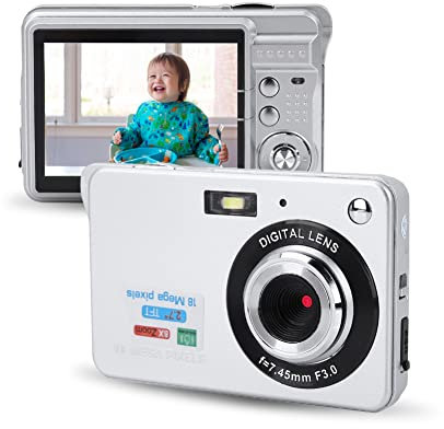 Plyisty Digitalkamera für Kinder, Kinderkamera, Eingebautes Mikrofon Kinderspielzeug Digitale Videokamera, von Kinderkamera, Digitale Kindervideokamera, HD 1080P