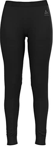 Odlo women's functional underwear long pants 100 Percent merino 260 grams, black, L