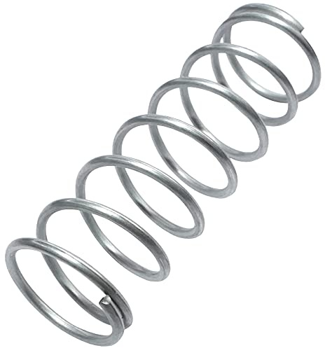 AERZETIX - Set di 10 molle di compressione - lunghezza 35mm - diametro esterno 12mm - spessore 1mm - DIN 2095 - in acciaio - C48181