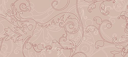Architects Paper Mantiburi 116870 Papier peint photo pour salon Motif art baroque Rose/blanc/rouge 6 x 2,70 m