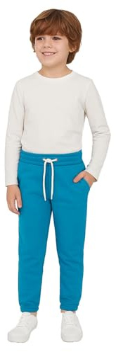 A2Z 4 Kids Boys Girls Joggers Jogging Pants Tracksuit Bottom Sweatpants Fleece Casual School Trouser Age 2 3 4 5 6 7 8 9 10 11 12 13 Years | Soft Warm Casual Fleece Jogging Pants for School and Daily Wear