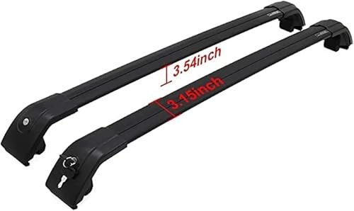 Relingträger für Mini Cooper Countryman R60 4 Door 2011-2016 Dachträger Gepackträger, Aluminiumlegierung, Dachgepäckträger Fahrrad Kajak Trägerhalter
