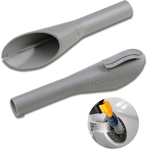 2 Stück Öltrichter Für Ford-Set, Universal Benzin Trichter, Dieselkraftstofftrichter, Diesel Einfülltrichter für Ford 1782177, 1833948