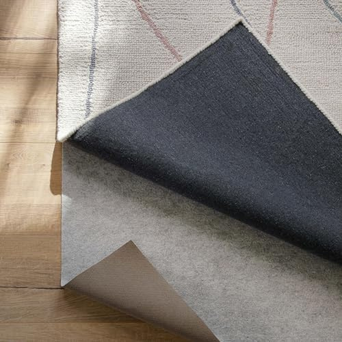 Wecon Home RugPad en varios grosores - base antideslizante y lavable No solo para alfombras - RugPad básico (60 x 110 cm, gris claro)