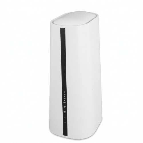 Routeur 5G avec Emplacement pour Carte SIM, Modem 5G Double Bande 2,4 G 5,8 G, Prend en Charge 64 Utilisateurs, Routeur Internet 5G NR NSA SA pour Maison Intelligente