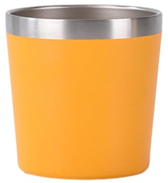 Tazas de café expreso de acero inoxidable - Tazas de café expreso con aislamiento de doble pared, tazas de té aptas para lavavajillas | Taza de café expreso al vacío con doble aislamiento, reutilizabl