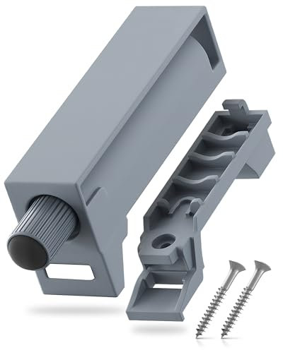 LouMaxx Softclose - Set di 8 smorzatori per porte dell'armadio ammortizzatori per una facile chiusura morbida delle ante - per l'armadio