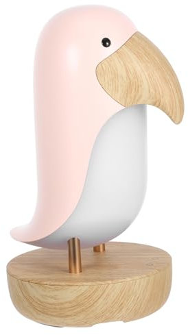 SOLUSTRE Luce Notturna Led Ricarica Usb Per Uccelli Decorativa Per Cameretta Dei Ragazzo Ragazza e Camera Da Letto