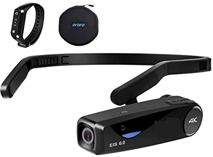 QZCX Digital Camera, Caméra vidéo 4K for l'enregistrement Vlog, EP6 Plus Mini WiFi vlogging caméscope numérique Portable POV FPV Magnétoscope(64GB SDcard)