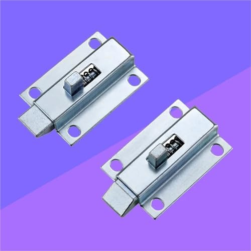 Pasador telescópico con resorte interior galvanizado de hierro for pernos de puerta de hierro pestillos bisagras 1 Uds(XG04-003-2)