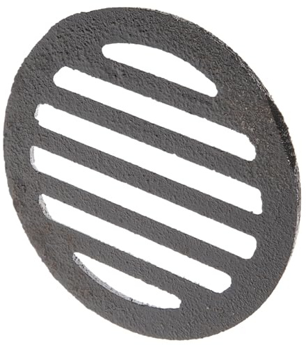 Tofficu Cast Iron Floor Drain Cover Round Sink Filter Outdoor Smell Easy to Clean