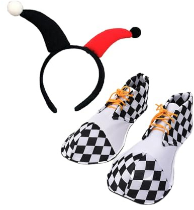 MotiveTech Zapatos de para Adultos, Accesorios Divertidos, Calzado de Disfraz, Cosplay para, Actuación en